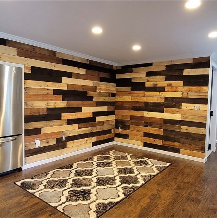 Bulk Pallet Wood |  Reclaimed Pallet Boards | Accent Walls & Ceilings
